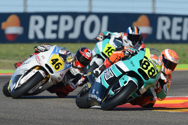 FIM CEV Aragon Moto2: Ricky Cardus and the others...