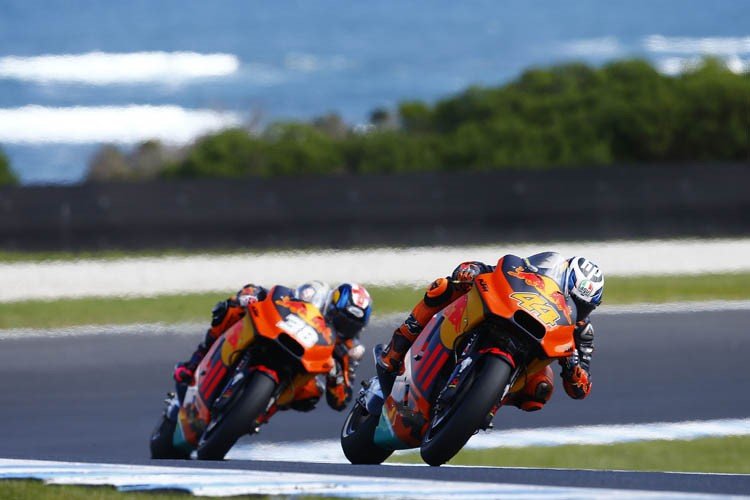 #AustralianGP MotoGP J.3: KTM is only six points behind Aprilia!