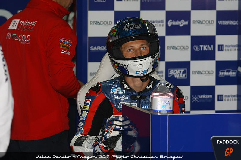 公式：ジュール・ダニーロは来年Moto2に参戦します！