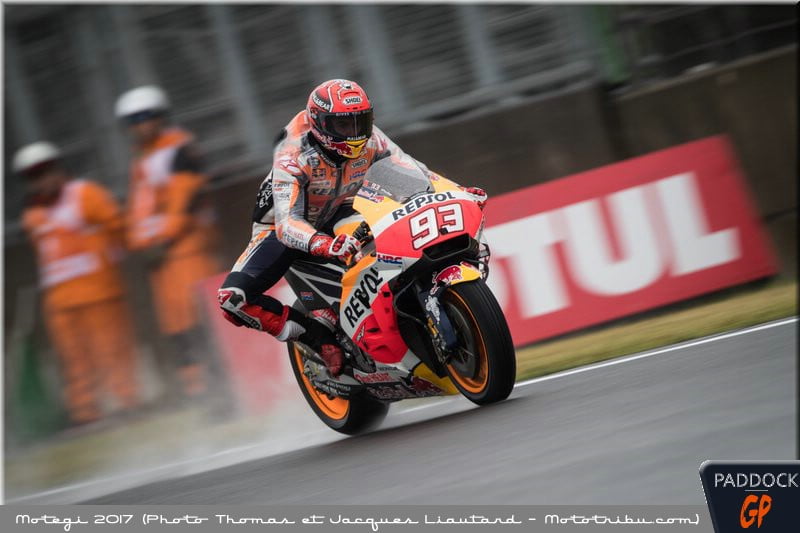 #JapaneseGP MotoGP FP4 : Marquez, who else ? Nozane, Rossi et Zarco au sol !