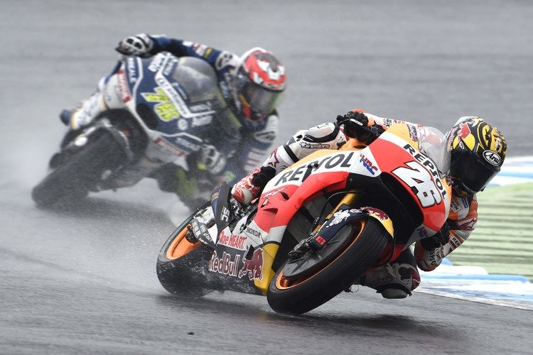 #JapaneseGP MotoGP J.3 : Pedrosa a abandonné au stand, pneu super tendre détruit