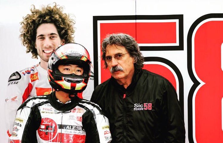 MotoGP: Marco Simoncelli, já com 6 anos...