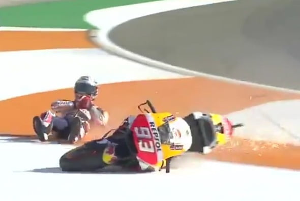 #ValenciaGP MotoGP J.1 Márquez : « Pedrosa et Zarco seront mes rivaux en course »