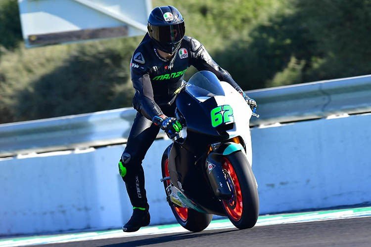 Moto2 Jerez tests: The Forward team in Kalex and Suter to mark MV Agusta on it