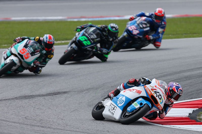 #MalaysianGP Moto2 Fabio Quartararo continues his progress!