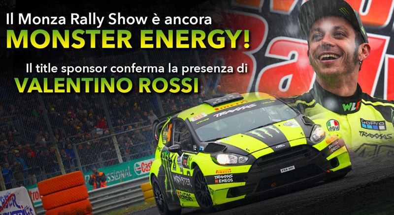 Monza Rally Show 2017: passe de três vias para Valentino Rossi neste fim de semana? (Vídeos)