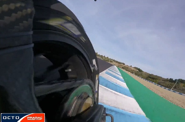 [Video] Chain and exhaust of Jack Miller's Ducati at Jerez