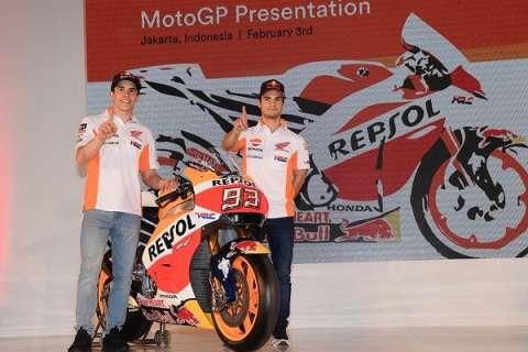 MotoGP: The presentation of the Honda Repsol team will take place in Indonesia