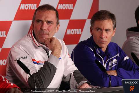 #ValenciaGP MotoGP 2017 Conférence intégrale des constructeurs : l'inflation du marché des pilotes, Aprilia au régime, les motos électriques ne remplaceront pas les MotoGP (Part 6/7)
