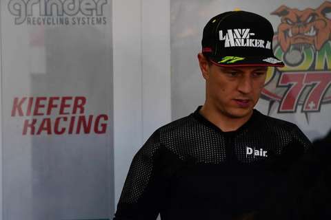 Moto2 2018: Dominique Aegerter reassured after working on a plan B!
