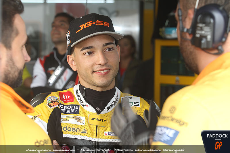 Moto3 : Juanfran Guevara explique sans fausse pudeur sa décision d'arrêter la compétition !