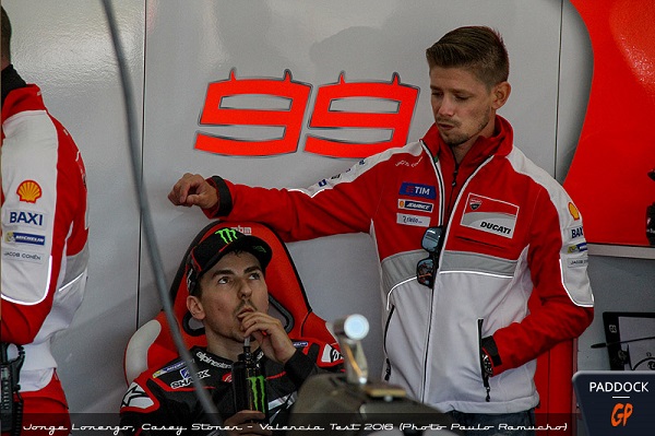 Christian Gabarrini (Ducati MotoGP) : « Lorenzo est méthodique et Stoner instinctif »