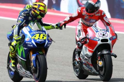 Andrea Dovizioso: “Unfortunately, I never had a close relationship with Rossi”