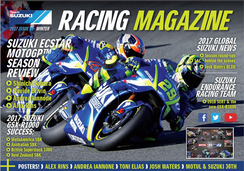 Le dernier volet du Team Suzuki Racing Magazine est en ligne !