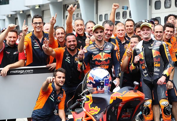 Brad Binder « La KTM est la meilleure Moto2 »