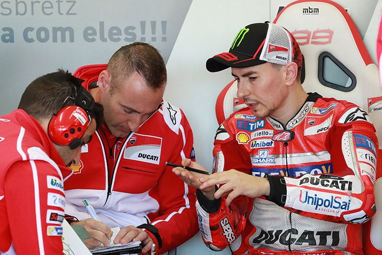 MotoGP Gabarrini Ducati : « Le style de Lorenzo est trop différent de celui de Dovizioso »