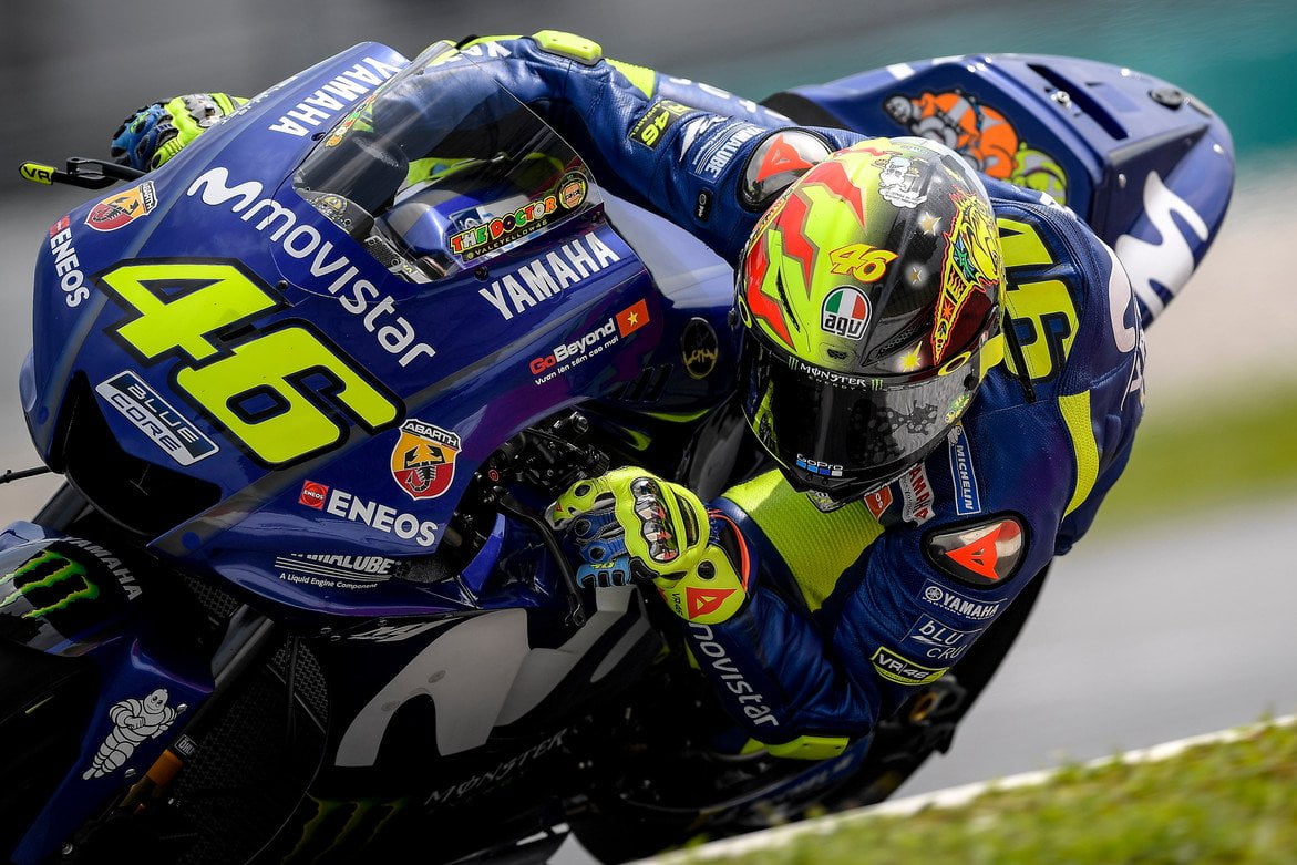 [Street] [CP] Valentino Rossi de retour en piste à Sepang avec l’AGV Pista GP R 20 Years Limited Edition