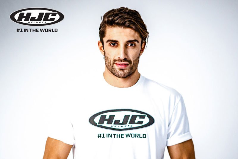 [CP] HJC Helmets sponsorise Andrea « The Maniac » Iannone