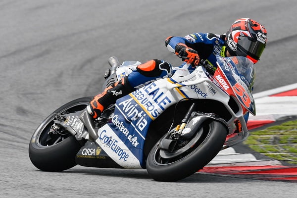 MotoGP #Sepang test J.1 Tito Rabat smiles again on his Ducati Avintia