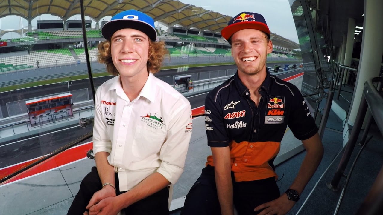 Moto2 Brad Binder : « Tout ça, c’est de la faute de mon frère Darryn »