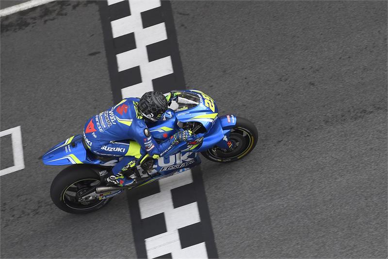 MotoGP #SepangTest J.1: リンスがスズキでリーダー、イアンノーネがXNUMX度転倒