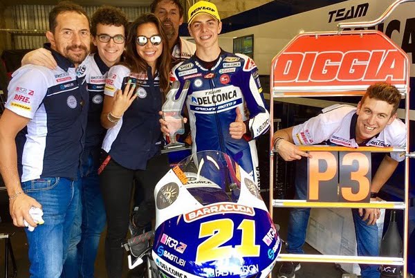 Moto 3 Fabio di Giannantonio : « Rossi est le plus grand, mais je veux une Ducati en MotoGP »