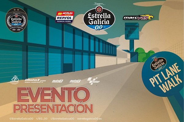 0,0 月 5 日のストリーミングでの Marc VDS チームと Estrella Galicia XNUMX チームのプレゼンテーション
