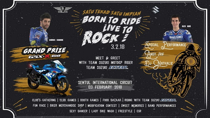 Iannone, Rins et Suzuki MotoGP « ready to rock » à Sentul en Indonésie