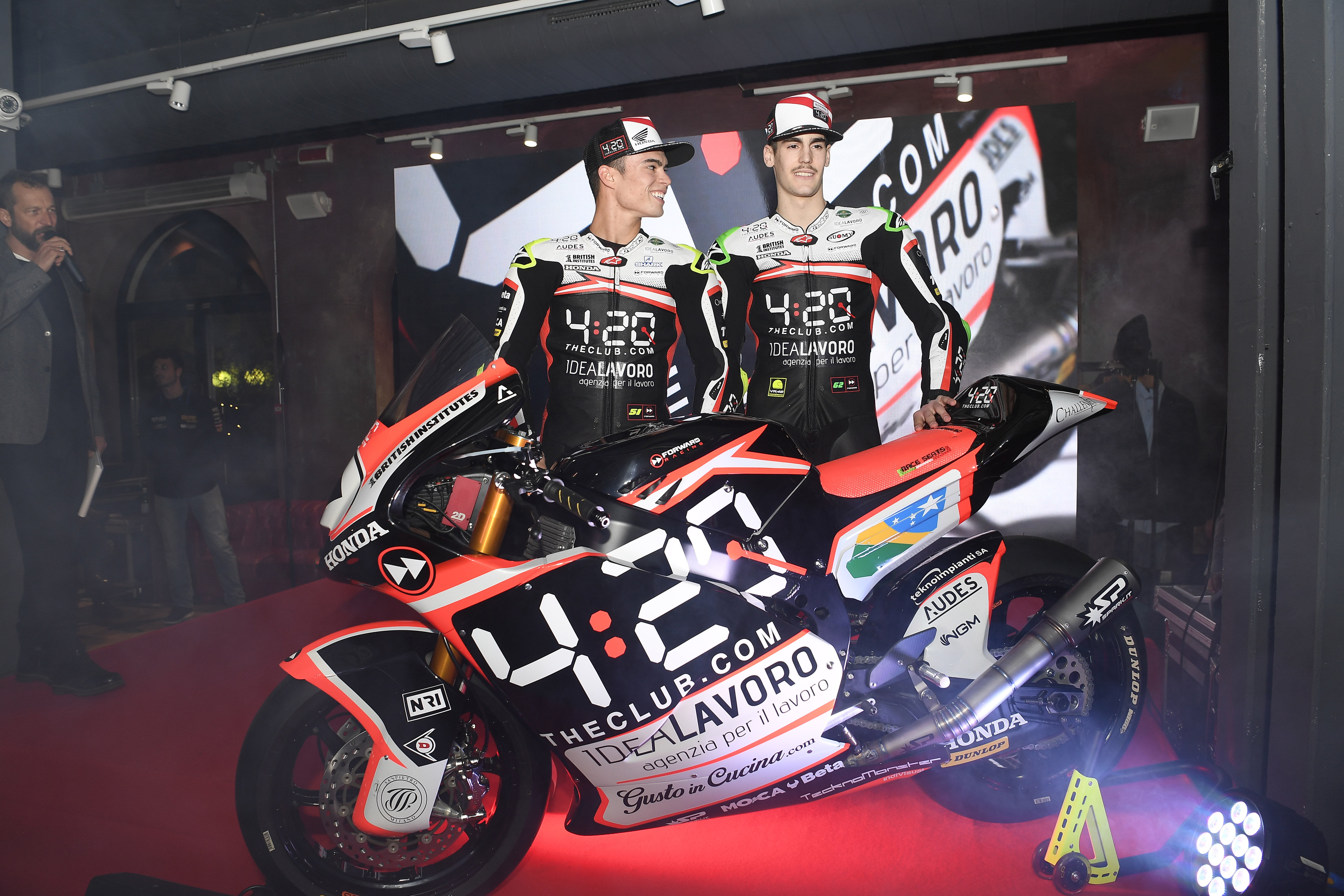 Moto2 : Le team Forward se présente et tout est nouveau !