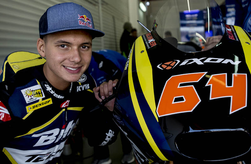 Testes de Moto2 em Valência: Bo Bendsneyder... para ver!