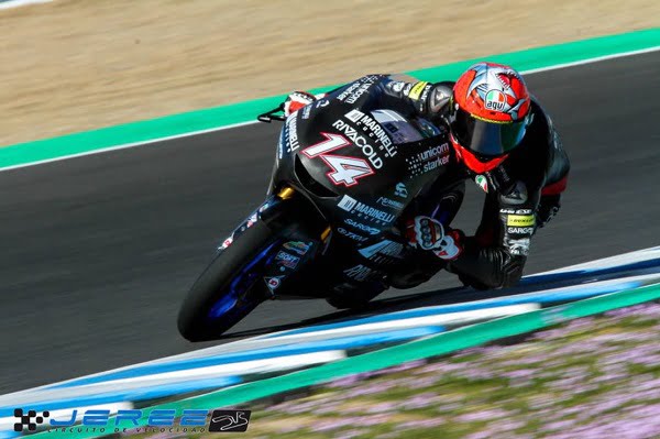 Testes de Moto3: Tony Arbolino comenta o seu fabuloso recorde no circuito de Jerez
