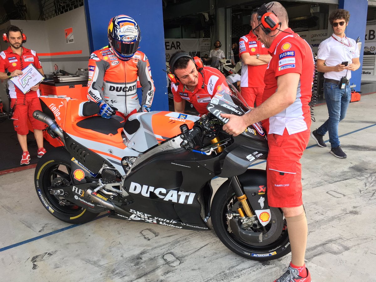 #ThaiTest MotoGP Nouveau carénage Ducati !