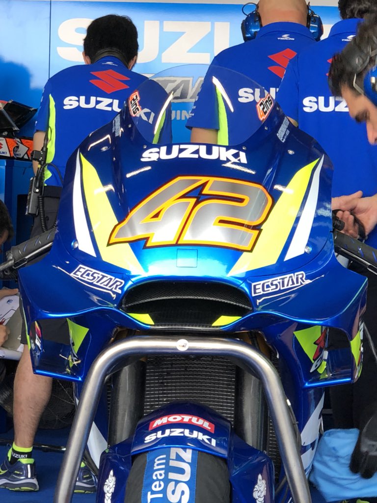 #ThaiTest MotoGP Buriram Nouveau carénage Suzuki