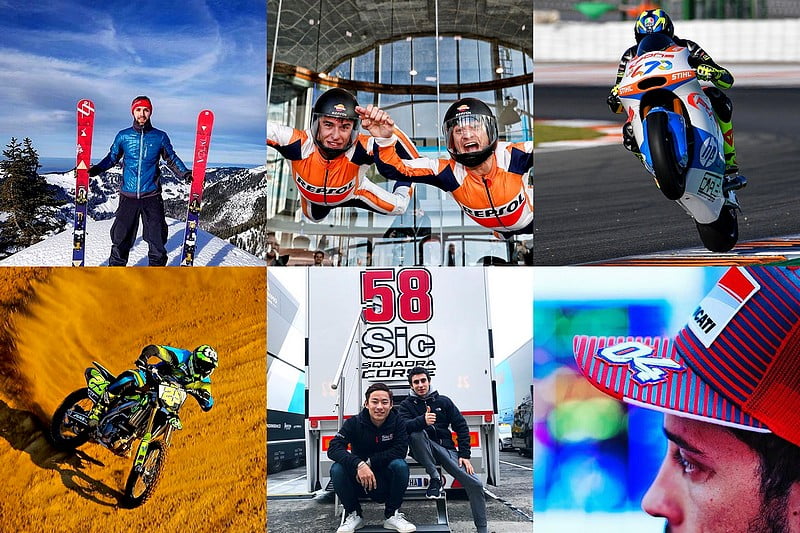 Folger, Márquez, Miller, Pedrosa, Bagnaia… As principais redes sociais da semana (5 a 11 de fevereiro de 2018)