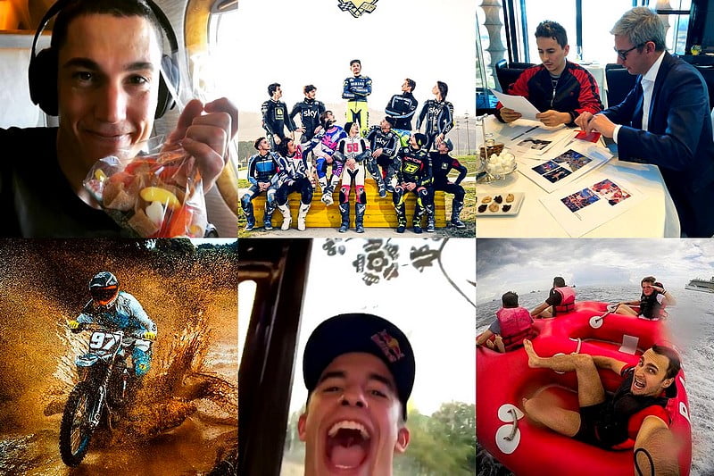 Márquez, Lorenzo, VR46 Riders Academy, Danilo… The top social networks of the week (February 19-25, 2018)