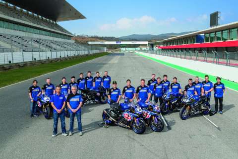 [CP] Yamaha Motor Europe dévoile ses équipes WSBK et EWC 2018