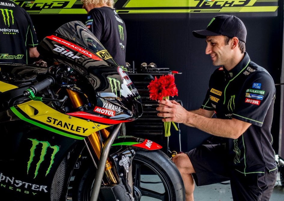 MotoGP Saint-Valentin Johann Zarco serein : I Love my Yamaha !