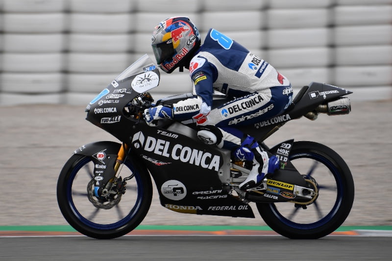Moto3 test in Valencia: Jorge Martin efficient, Fabio Di Giannantonio less confident on the front of his Honda...