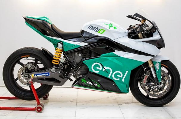 “Ecological” Michelin tires for electric motorcycle racing