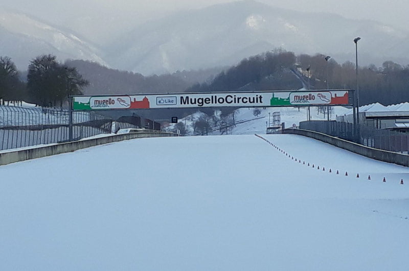 [Insolite] Mugello, Catalunya, Misano, Losail : le Général Hiver ne rend pas les armes !