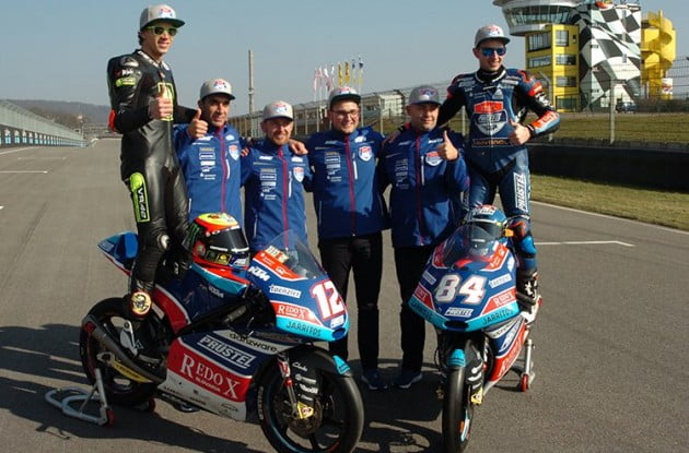 Moto3: New colors for the Prüstel GP team (Video)