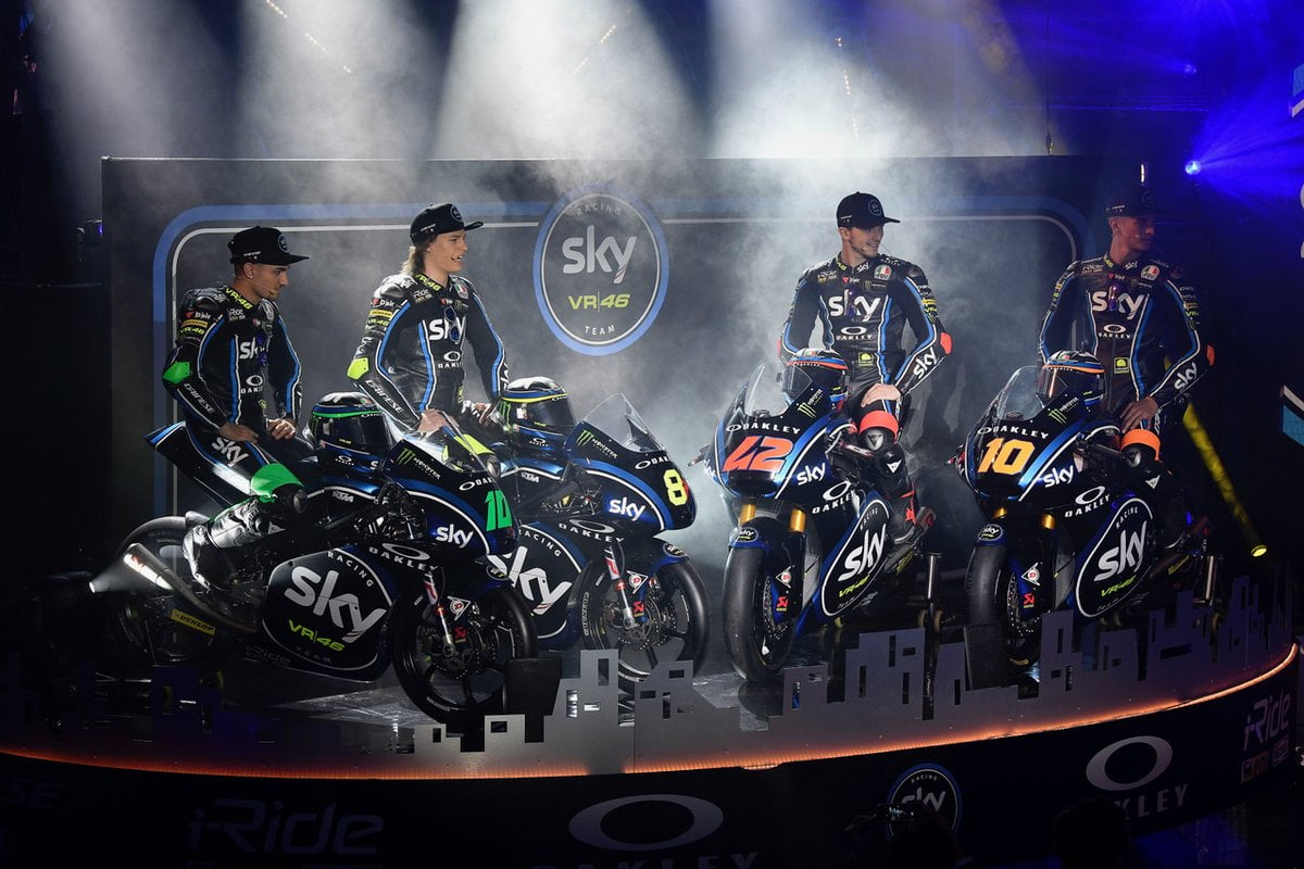 Apresentação das equipas de Moto2 e Moto3 Sky Racing Team VR46