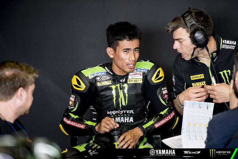 #ThaiTest MotoGP Buriram J.3: Hafizh Syahrin didn't miss his return! Soon to be made official?