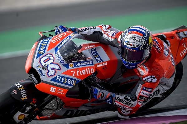 MotoGP #QatarGP Losail J.2 : Andrea Dovizioso se méfie du vent et de la poussière