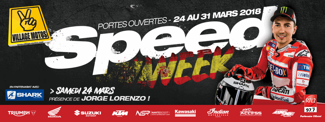 MotoGP Jorge Lorenzo sera samedi au Village Motos de Nantes