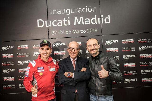 MotoGP Jorge Lorenzo « Je veux être le deuxième Champion du Monde avec Ducati »