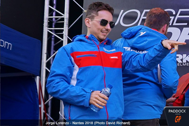 MotoGP Jorge Lorenzo au Village Motos de Nantes : « 6 heures par jour pour 2 kilos de muscles »