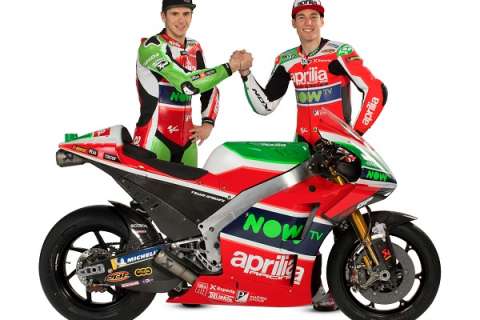 Présentation officielle de l’Aprilia MotoGP d’Aleix Espargaro et de Scott Redding (+ photos)