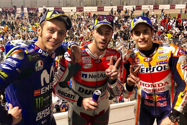 MotoGP #QatarGP Losail J.3 : Andrea Dovizioso domine le Monde