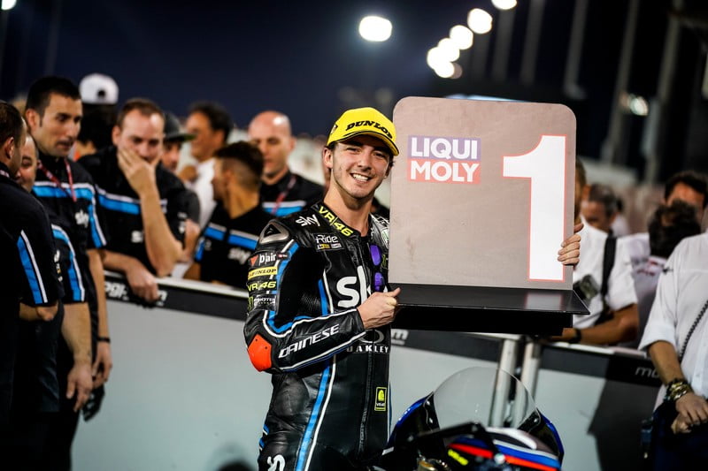 Moto2 #QatarGP Losail, Sky Racing Team VR46 : Montée en puissance de Bagnaia et Marini